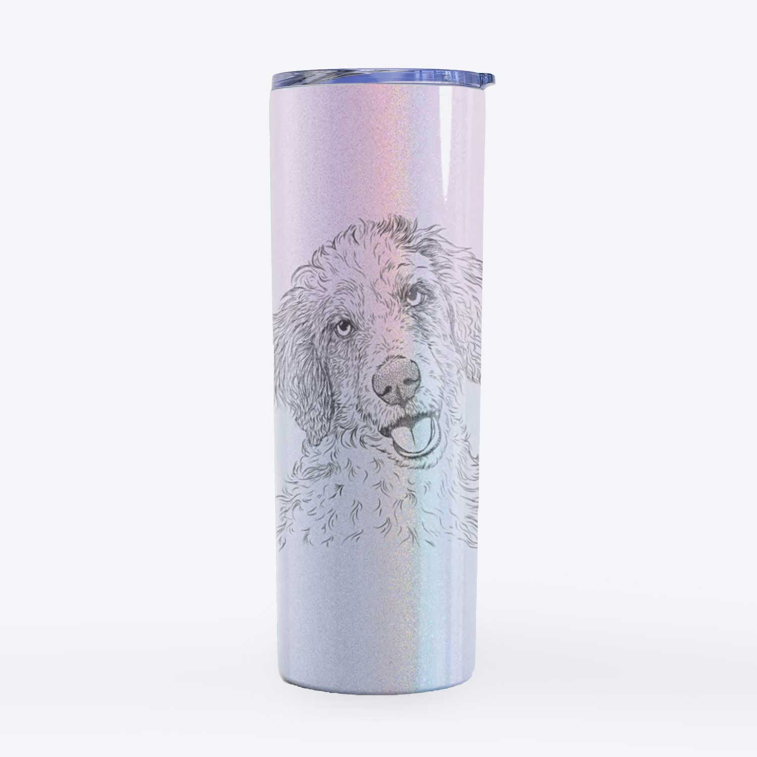 Hoge the Aussiedoodle - 20oz Skinny Tumbler