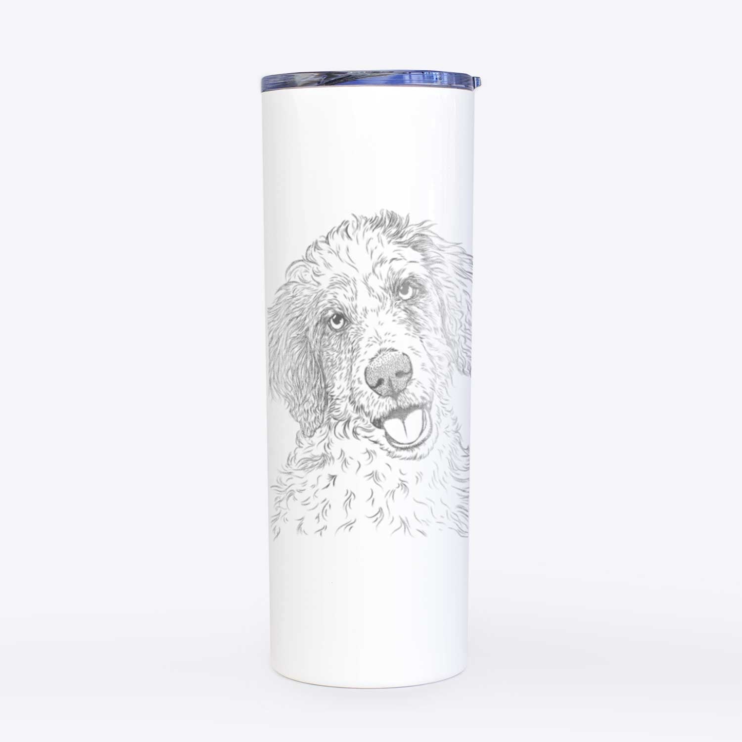 Hoge the Aussiedoodle - 20oz Skinny Tumbler