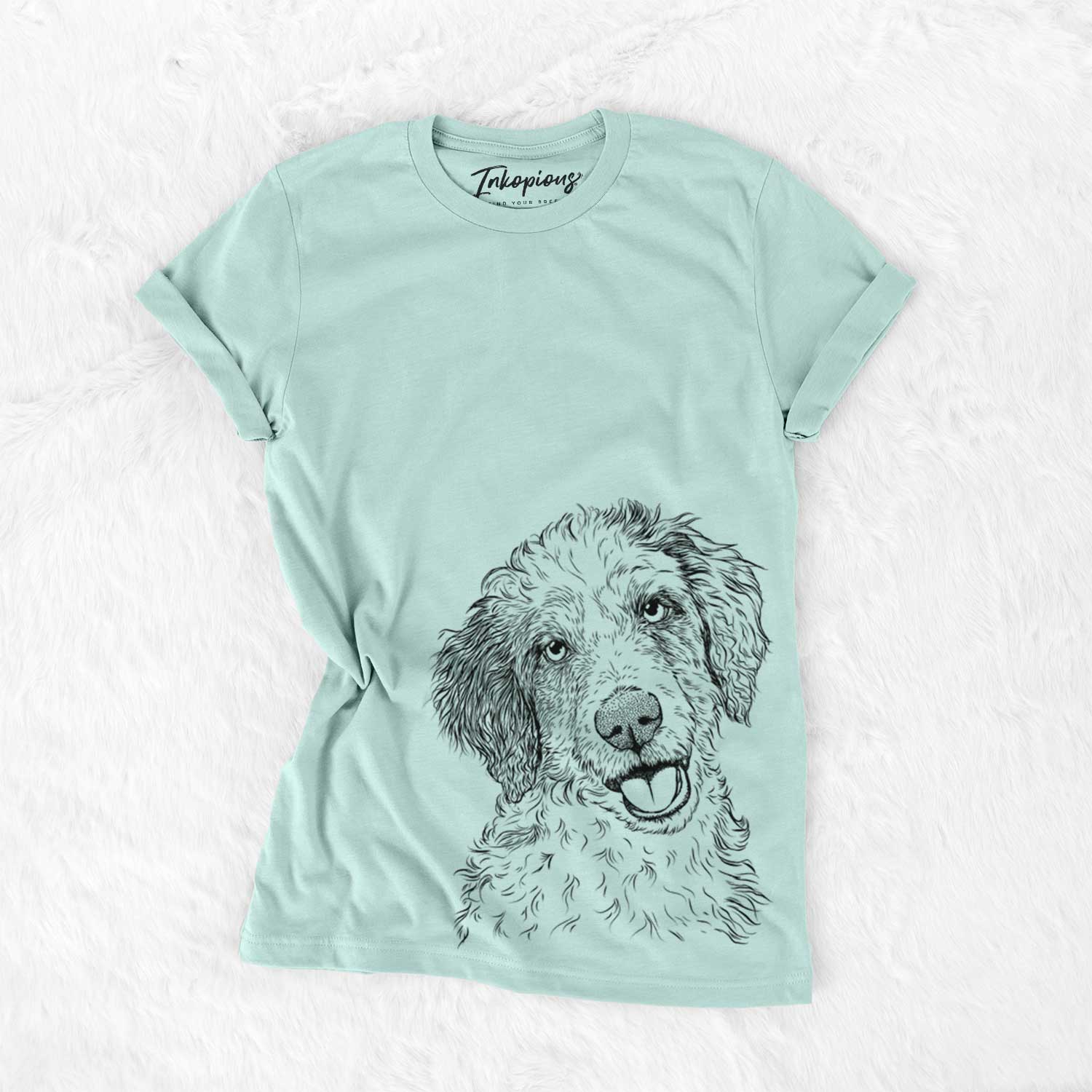 Bare Hoge the Aussiedoodle - Unisex Crewneck