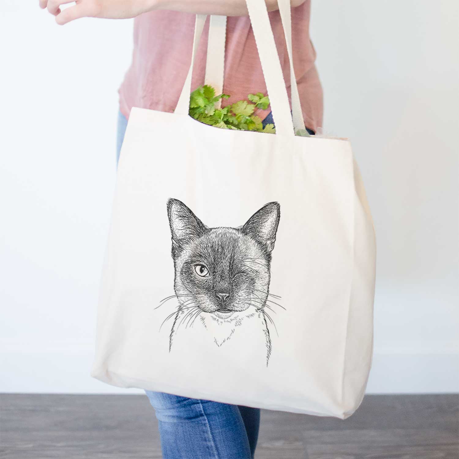 Hoggle the Siamese Cat - Tote Bag