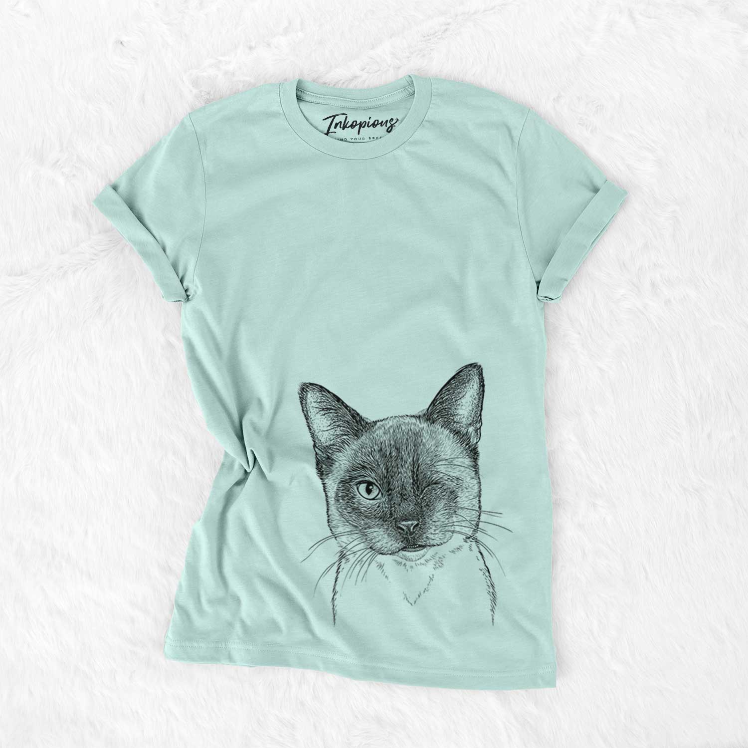 Hoggle the Siamese Cat - Bella Canvas Unisex Crewneck