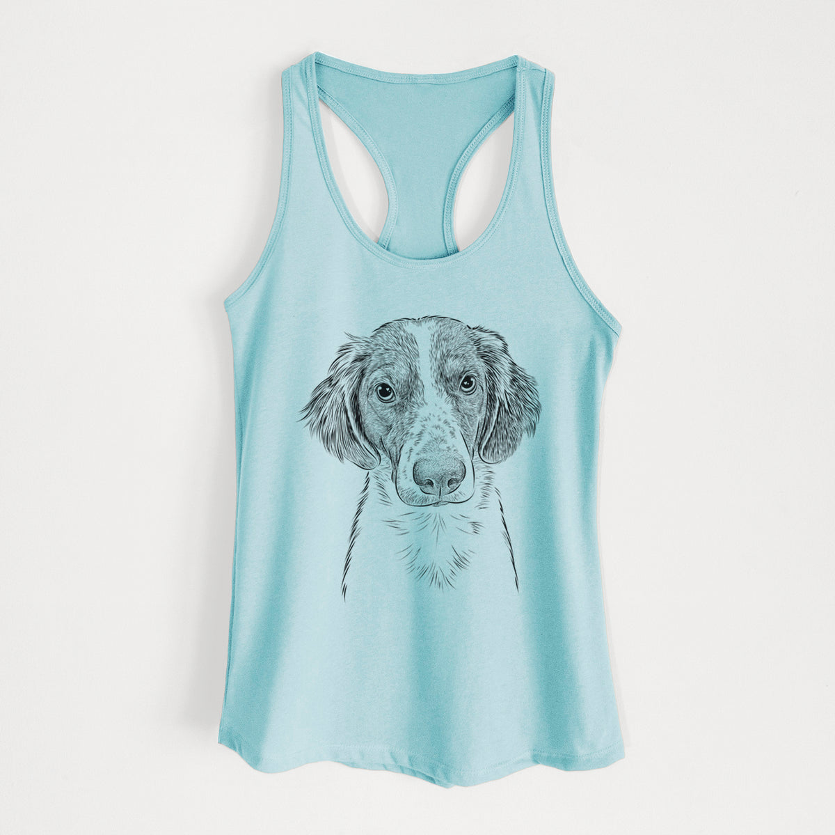 Holly the Brittany Spaniel - Women's Racerback Tanktop