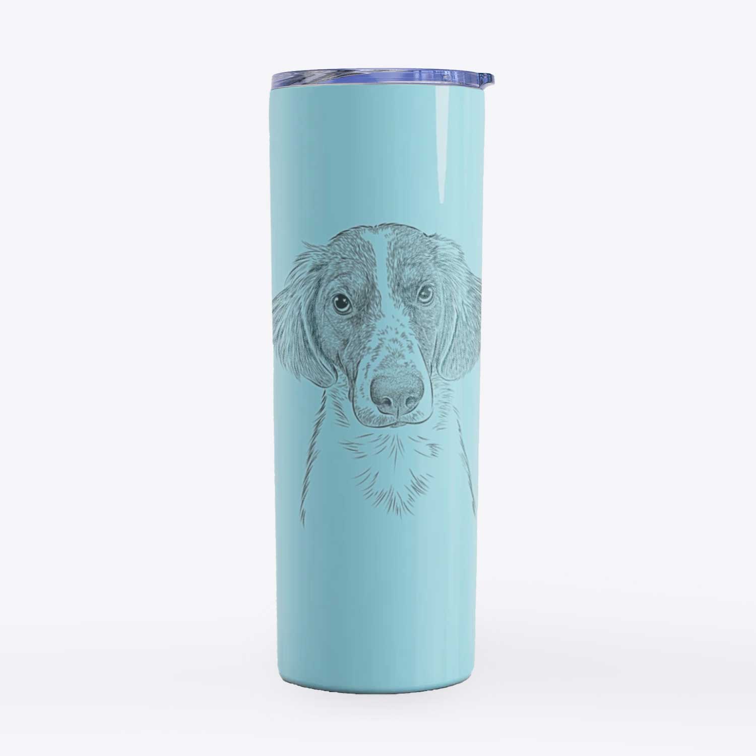 Holly the Brittany Spaniel - 20oz Skinny Tumbler