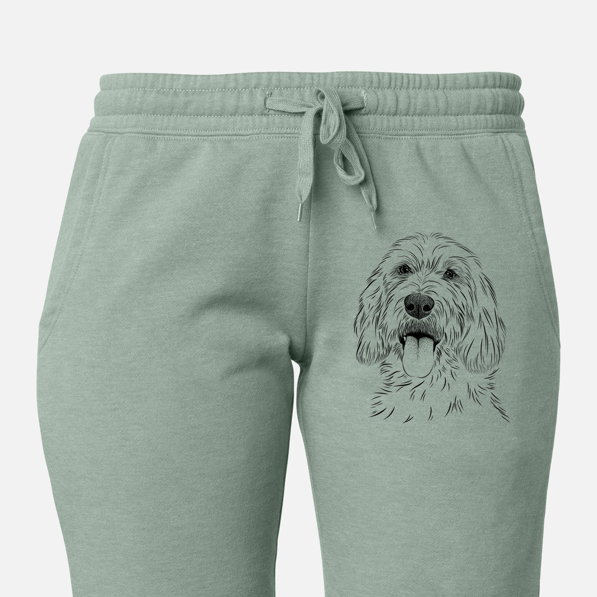 Homer the Grand Basset Griffon Vendeen - Women's Cali Wave Joggers