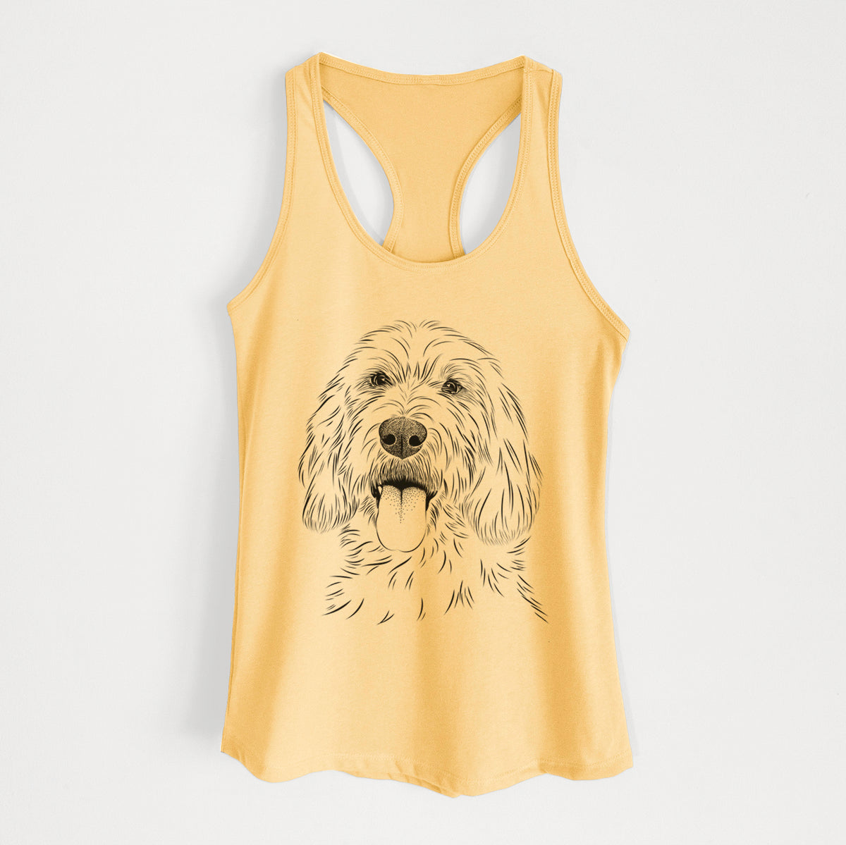 Homer the Grand Basset Griffon Vendeen - Women's Racerback Tanktop