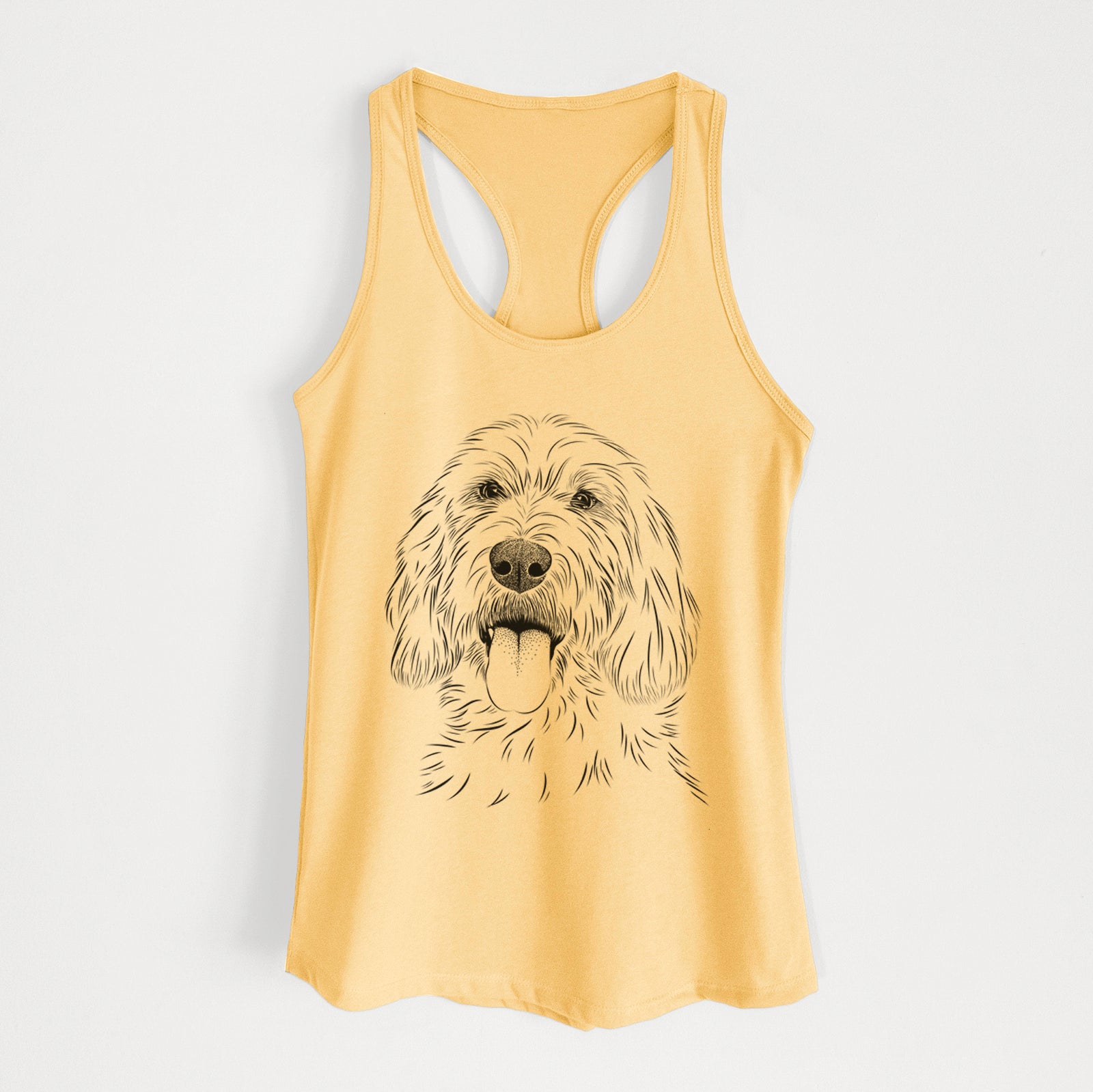 Homer the Grand Basset Griffon Vendeen - Women's Racerback Tanktop