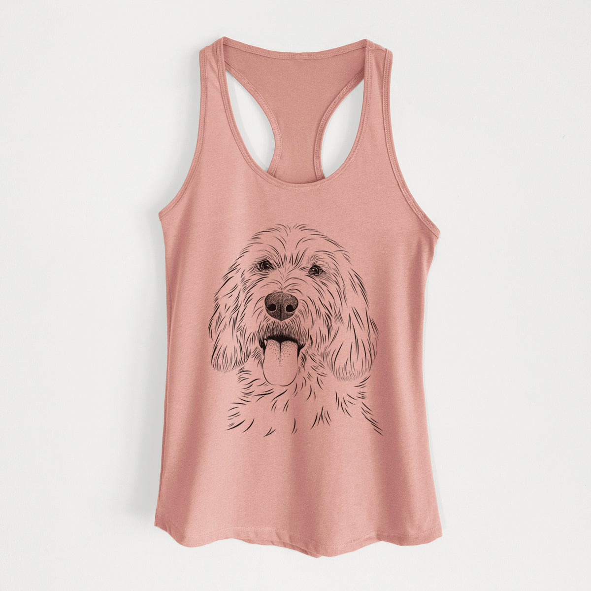 Homer the Grand Basset Griffon Vendeen - Women's Racerback Tanktop