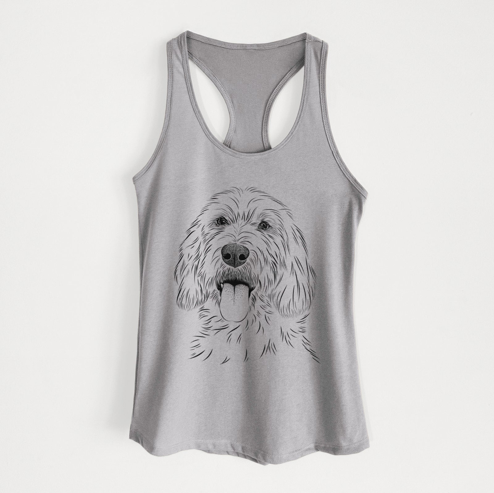 Homer the Grand Basset Griffon Vendeen - Women's Racerback Tanktop