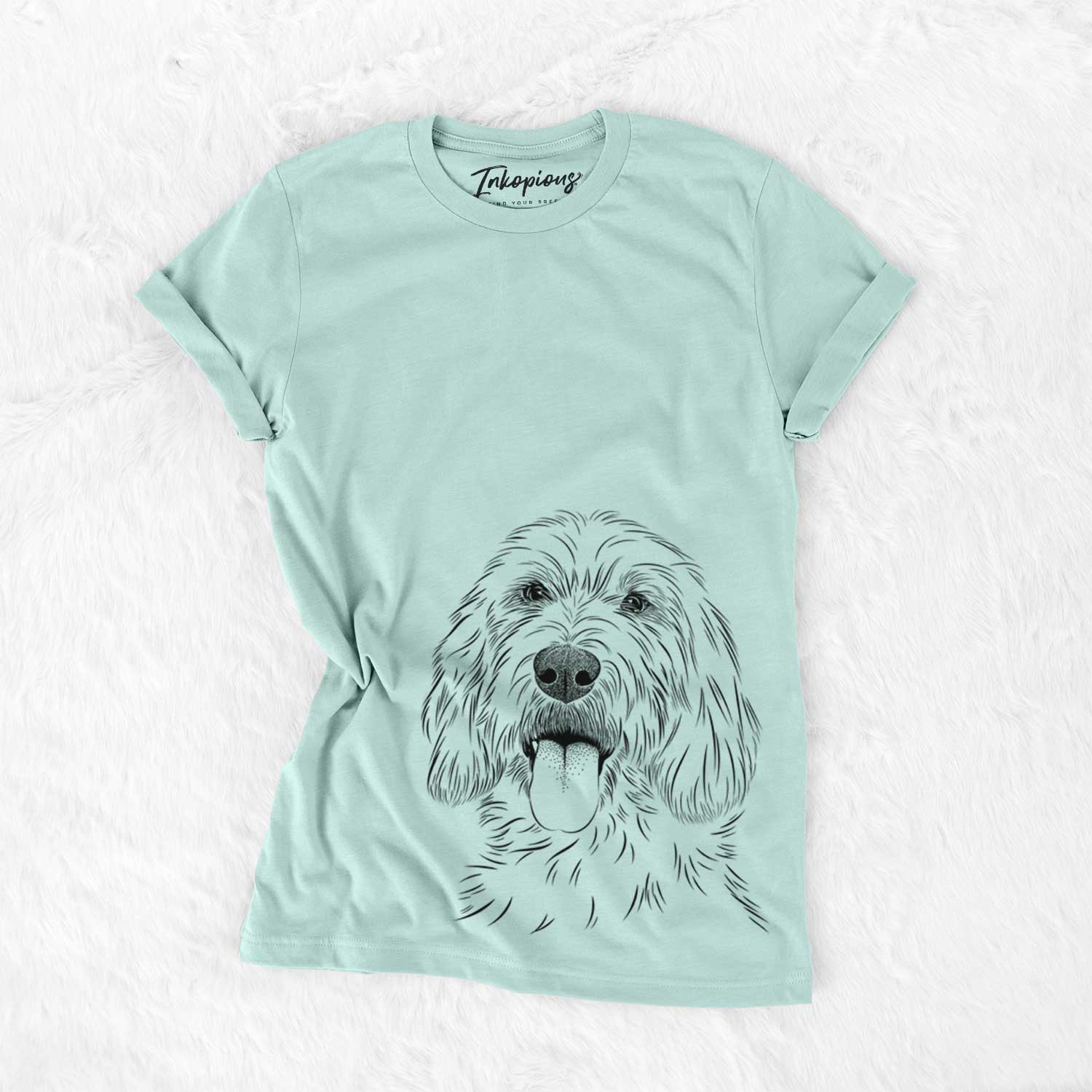 Bare Homer the Grand Basset Griffon Vendeen - Unisex Crewneck