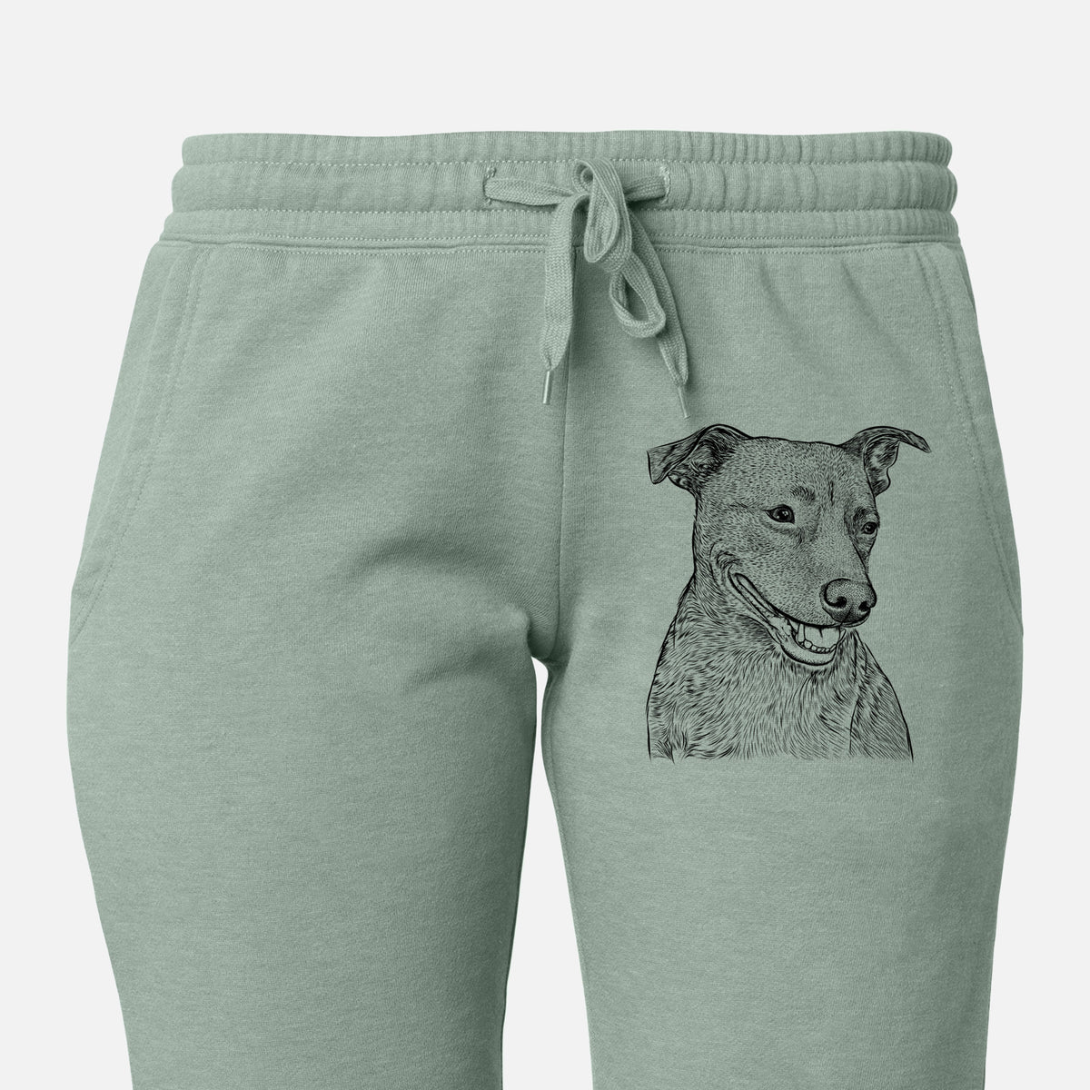 Honey the Lab Pit Mix - Women&#39;s Cali Wave Joggers