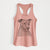 Honey the Lab Pit Mix - Women's Racerback Tanktop