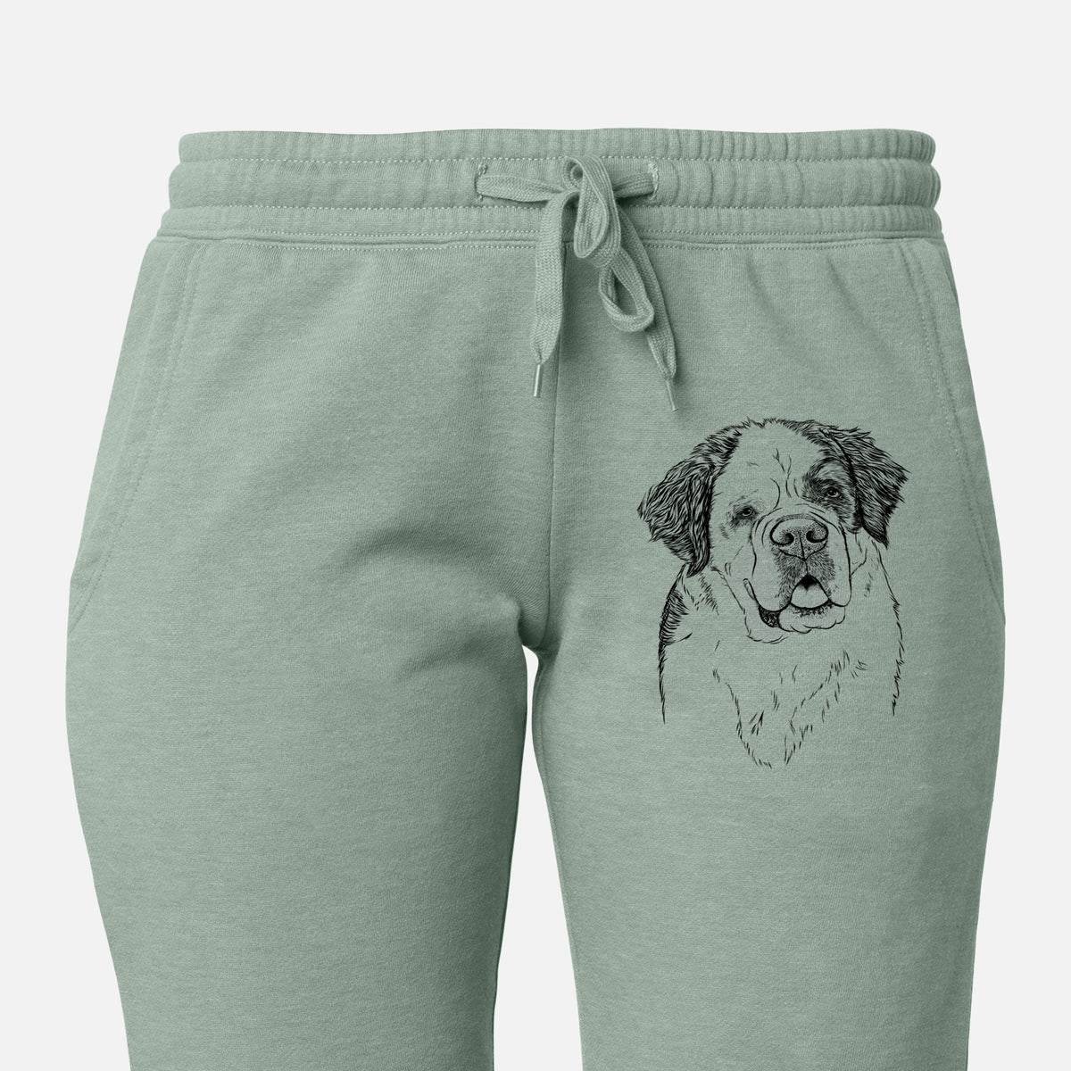 Hook the Saint Bernard - Women&#39;s Cali Wave Joggers