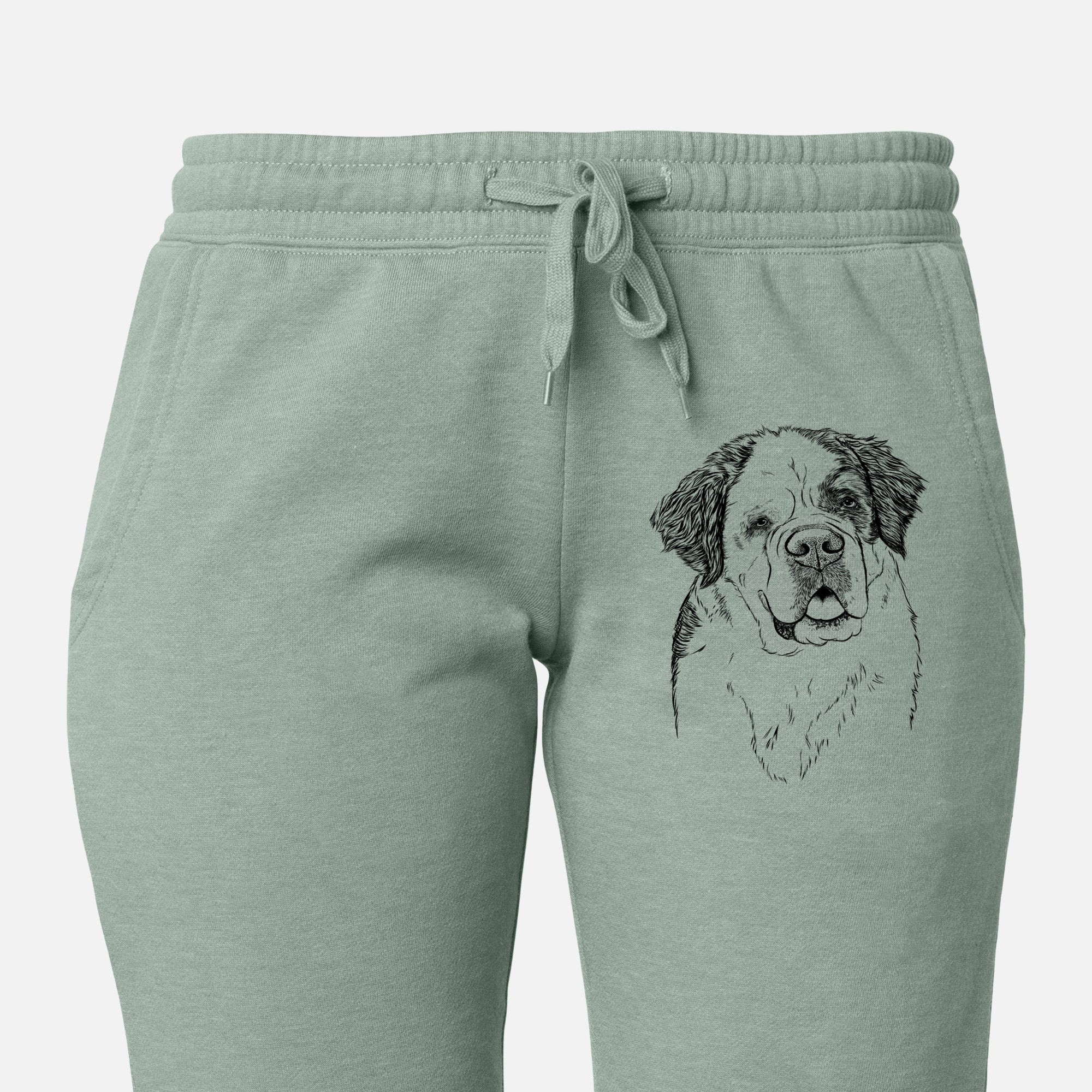 Hook the Saint Bernard - Women's Cali Wave Joggers