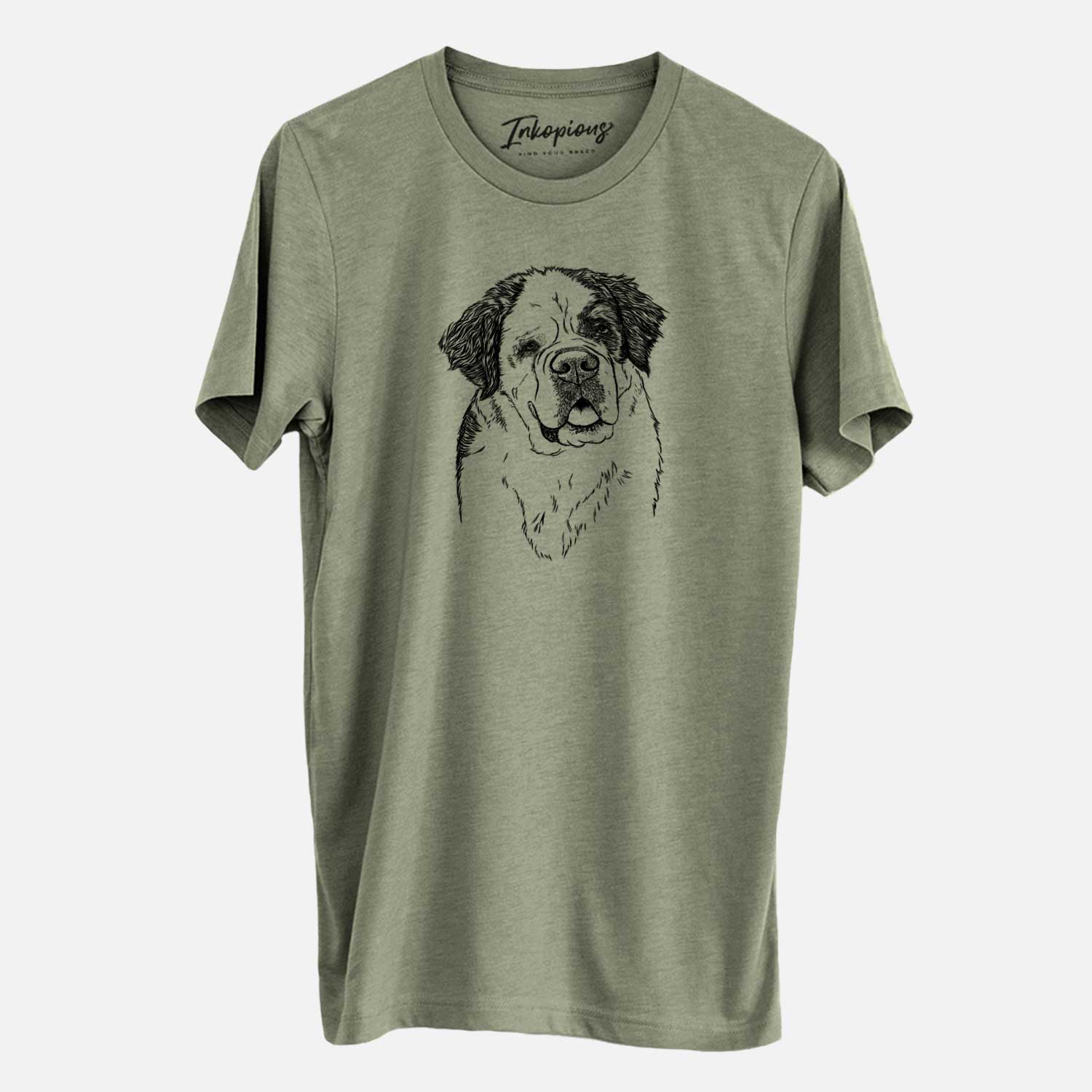 Bare Hook the Saint Bernard - Unisex Crewneck
