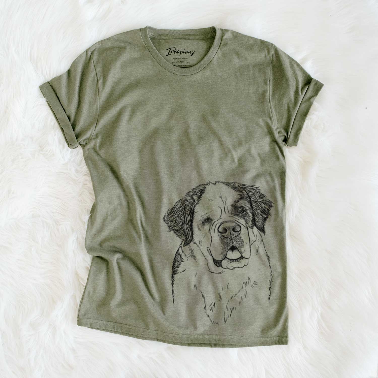 Bare Hook the Saint Bernard - Unisex Crewneck