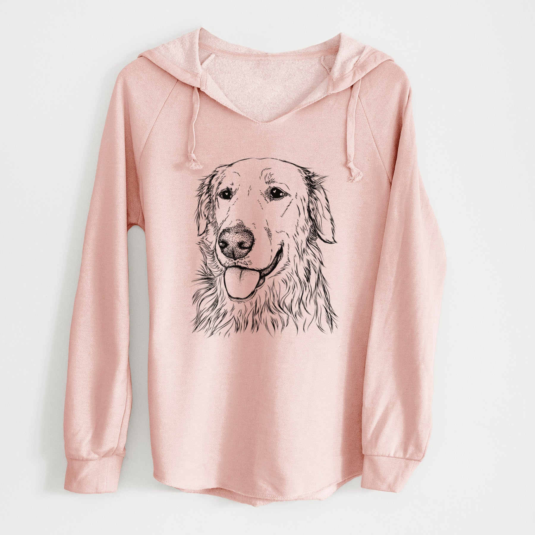 Bare Hopper the Golden Retriever - Cali Wave Hooded Sweatshirt