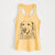 Hopper the Golden Retriever - Women's Racerback Tanktop