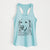 Hopper the Golden Retriever - Women's Racerback Tanktop