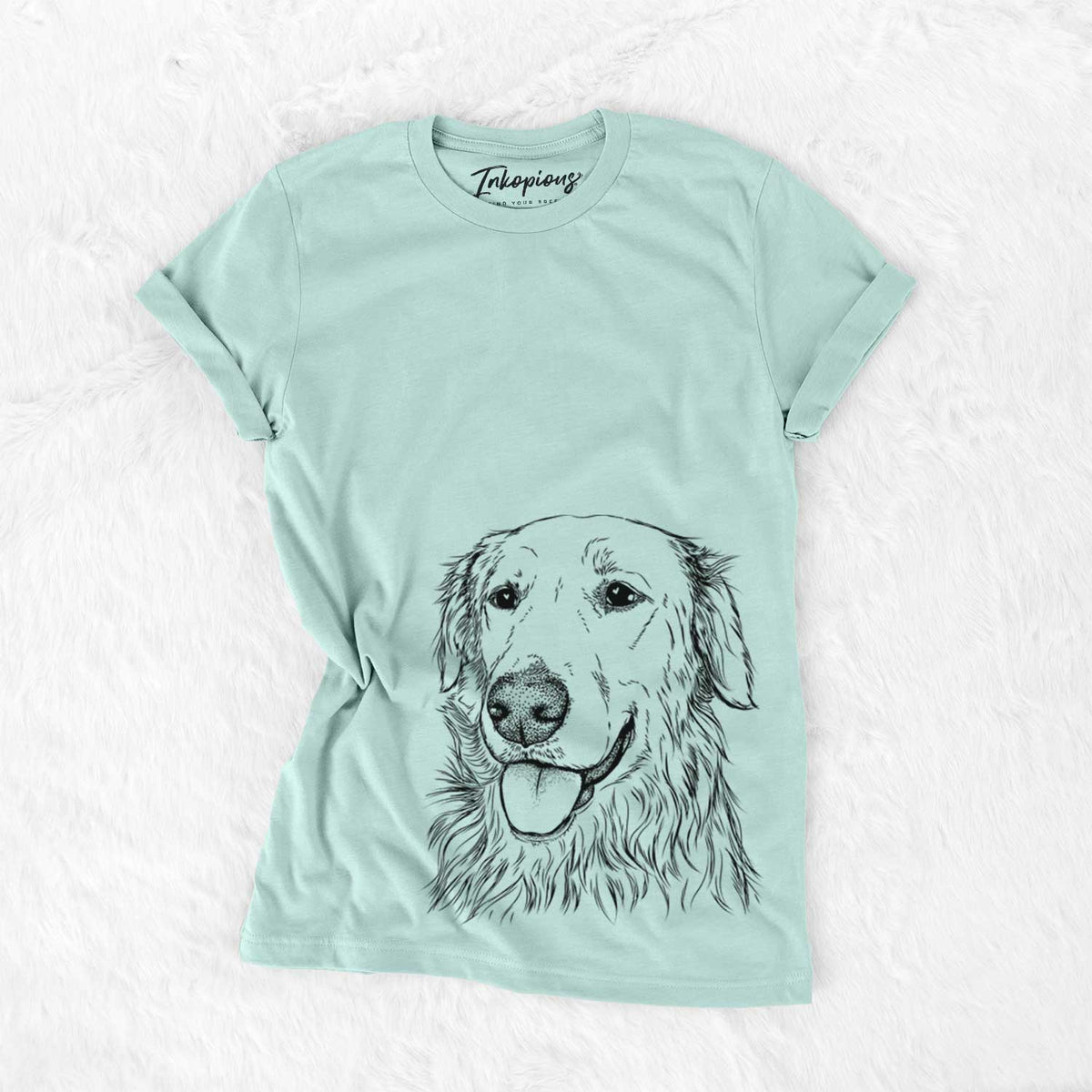Hopper the Golden Retriever - Bella Canvas Unisex Crewneck