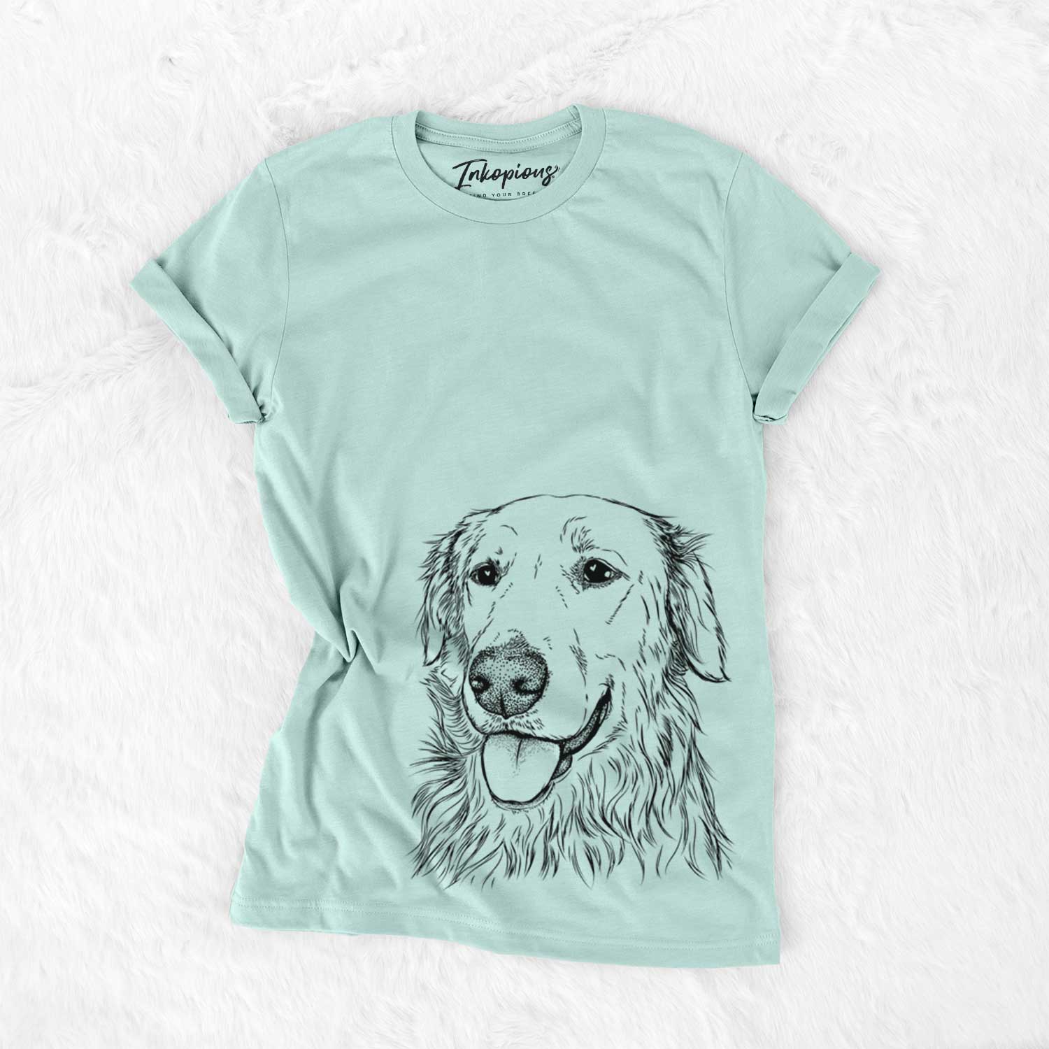 Bare Hopper the Golden Retriever - Unisex Crewneck