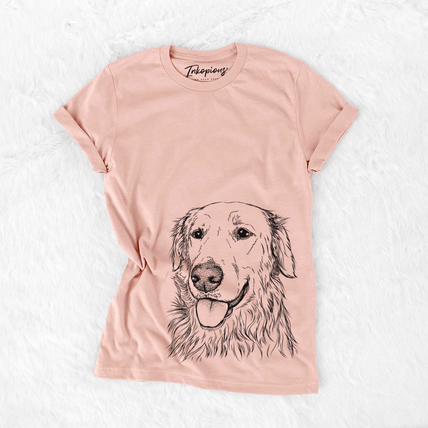 Hopper the Golden Retriever - Bella Canvas Unisex Crewneck