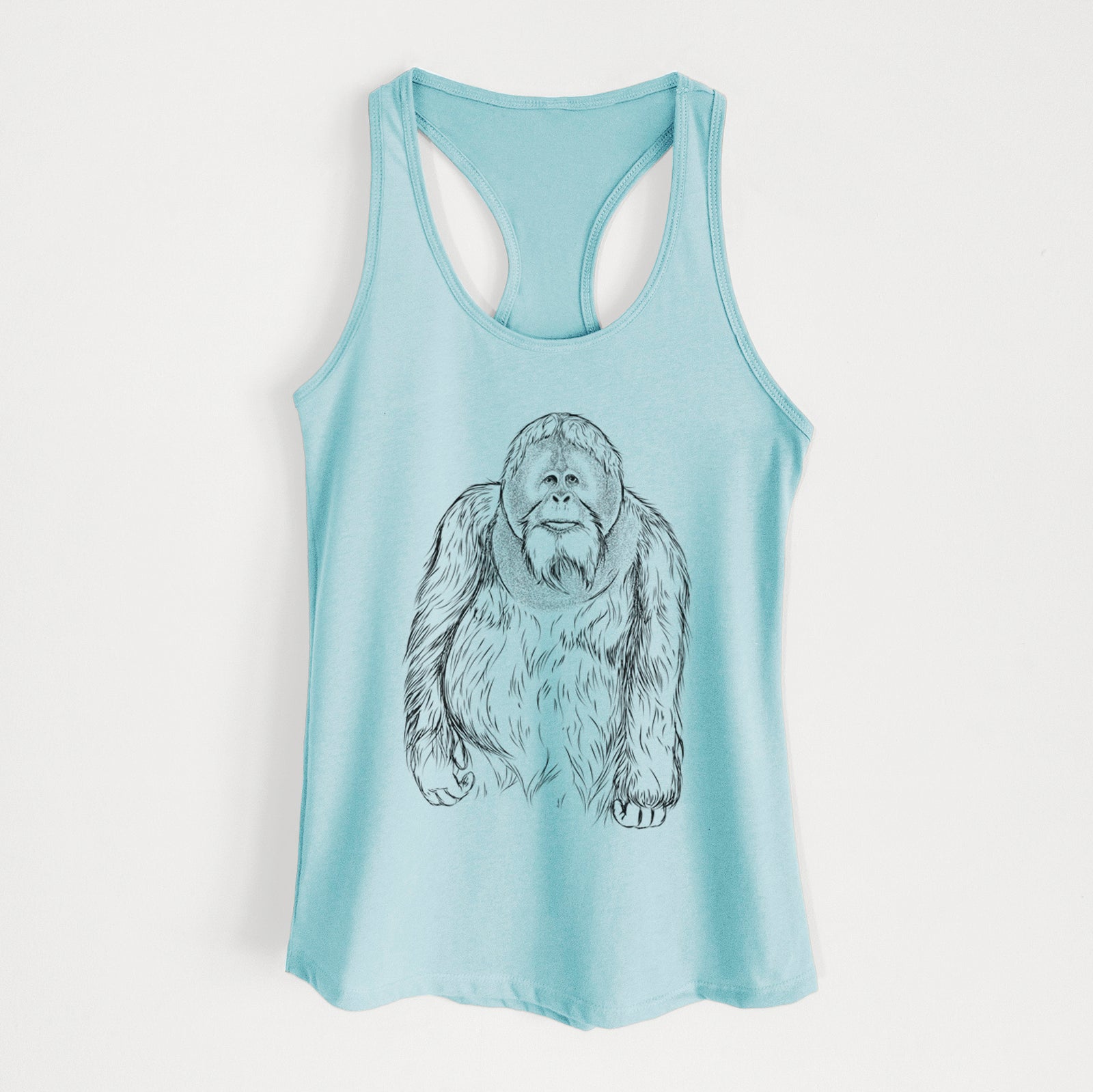 Horace the Male Orangutan - Women's Racerback Tanktop
