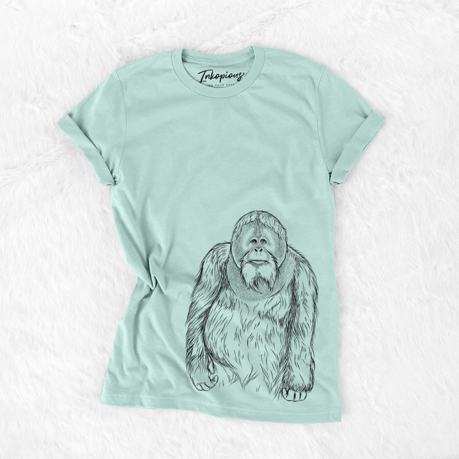 Bare Horace the Male Orangutan - Unisex Crewneck