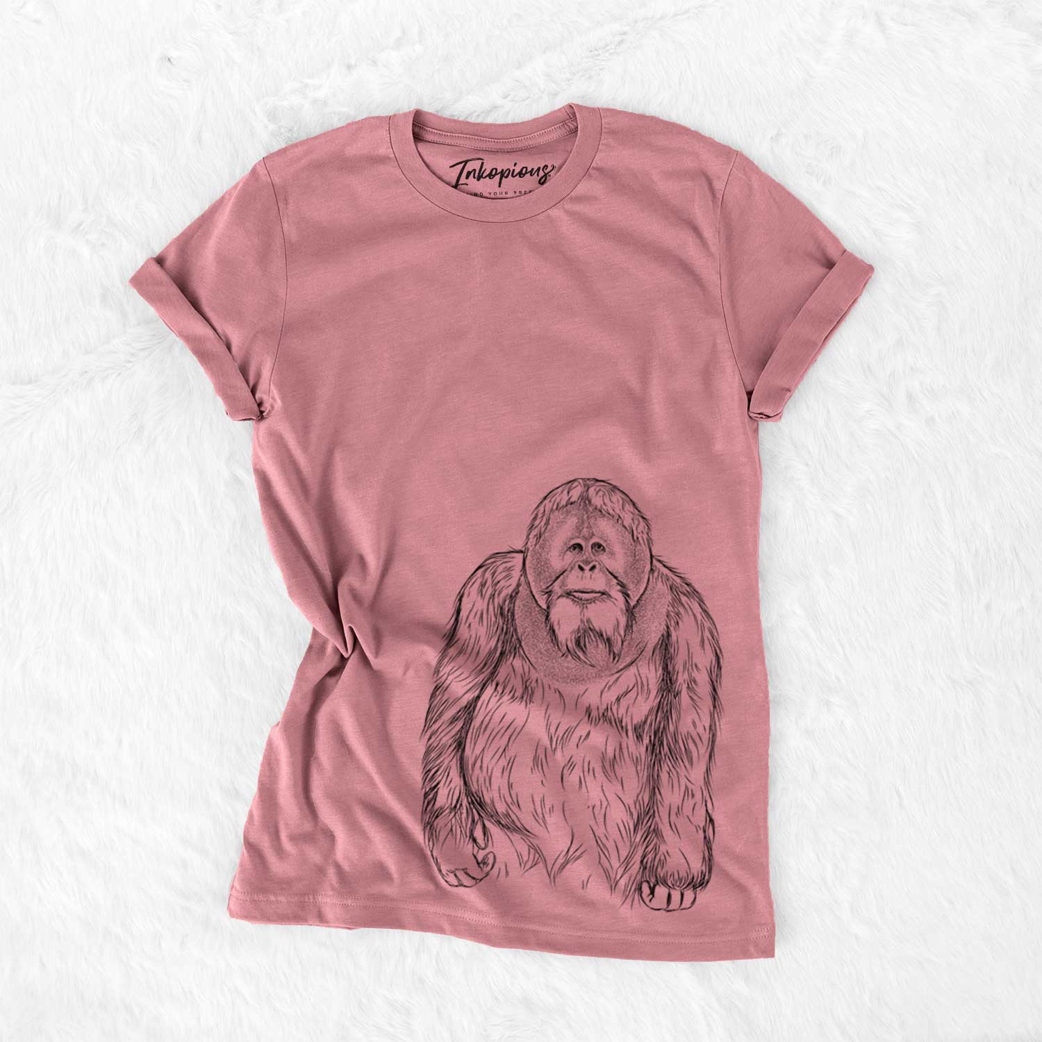 Bare Horace the Male Orangutan - Unisex Crewneck