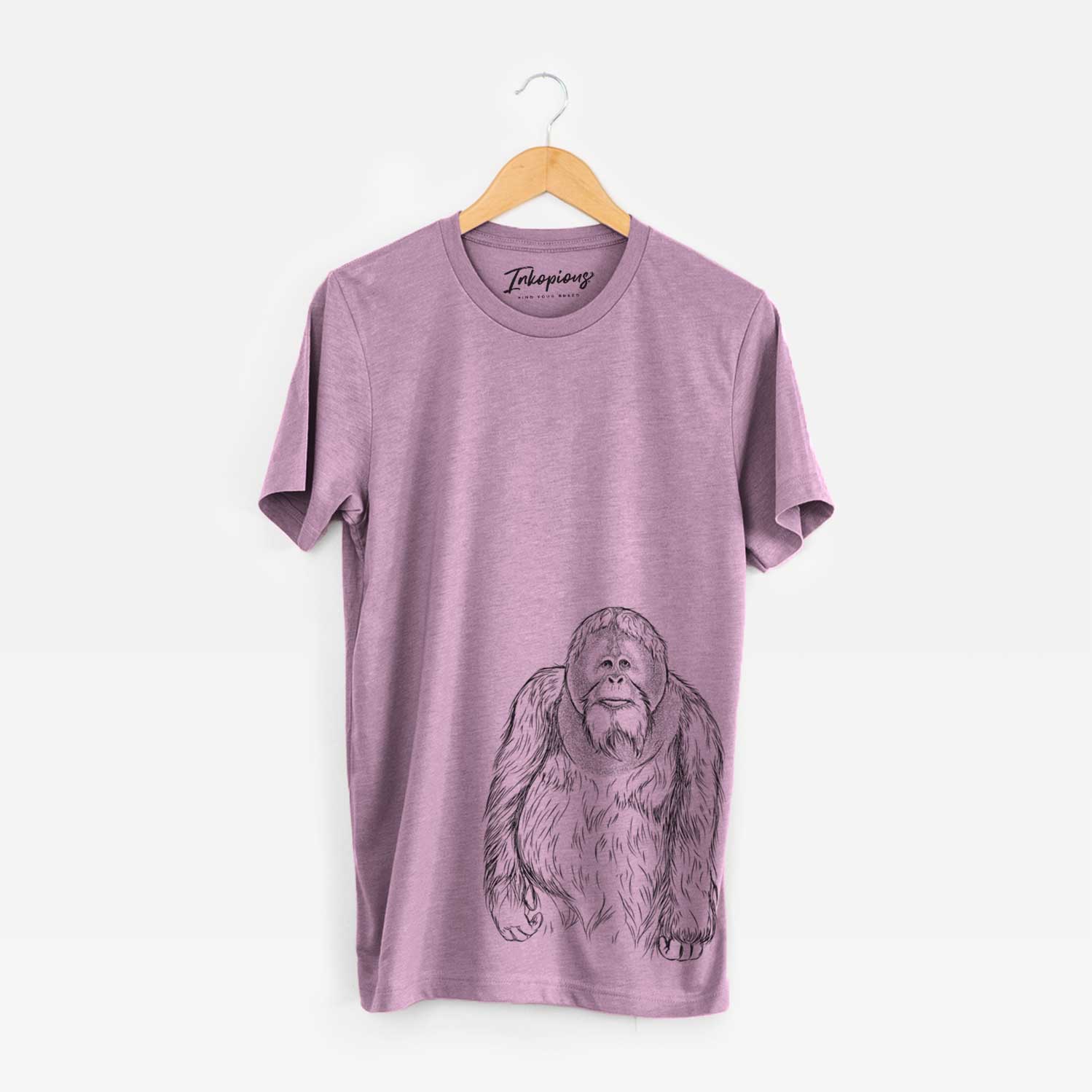 Bare Horace the Male Orangutan - Unisex Crewneck