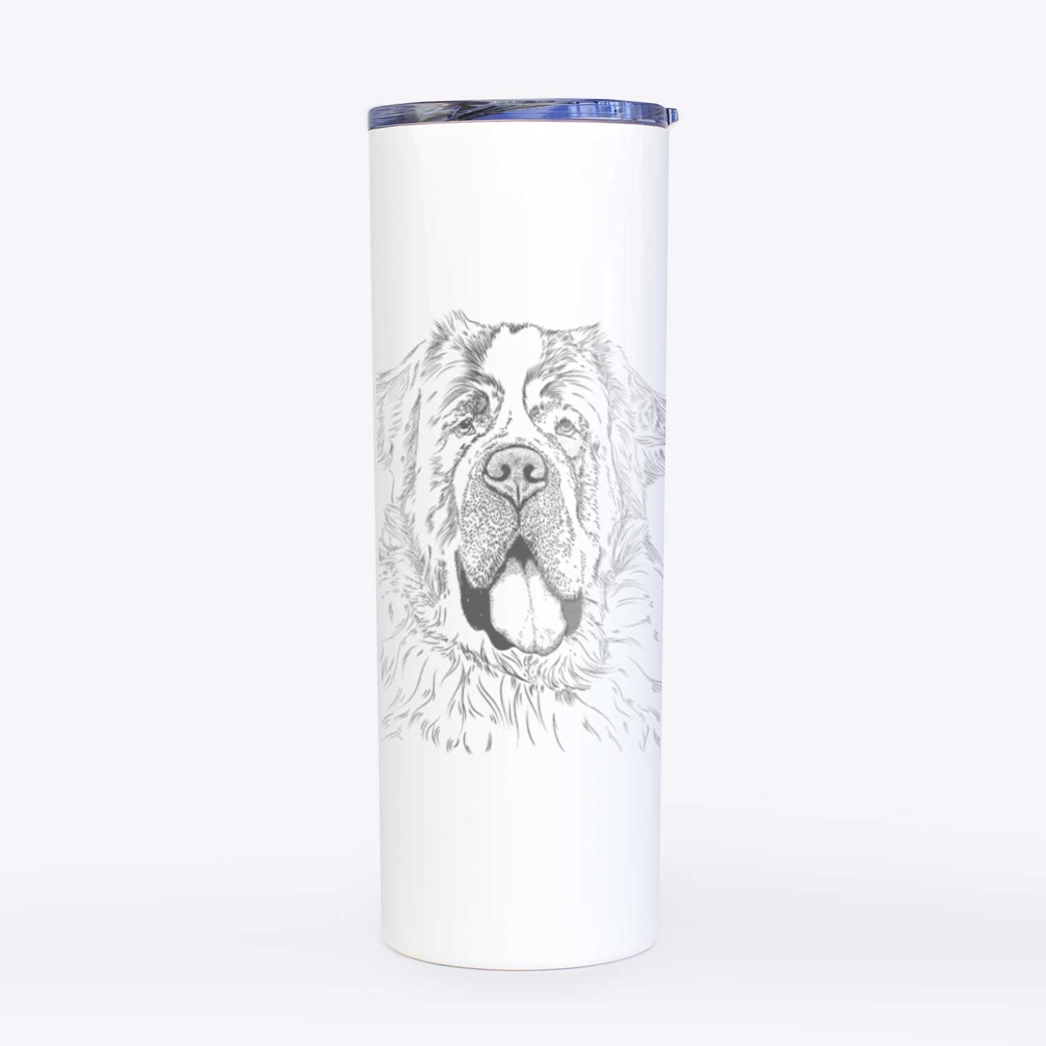 Hoss the Saint Bernard - 20oz Skinny Tumbler