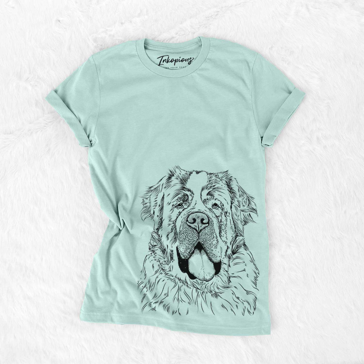 Hoss the Saint Bernard - Bella Canvas Unisex Crewneck