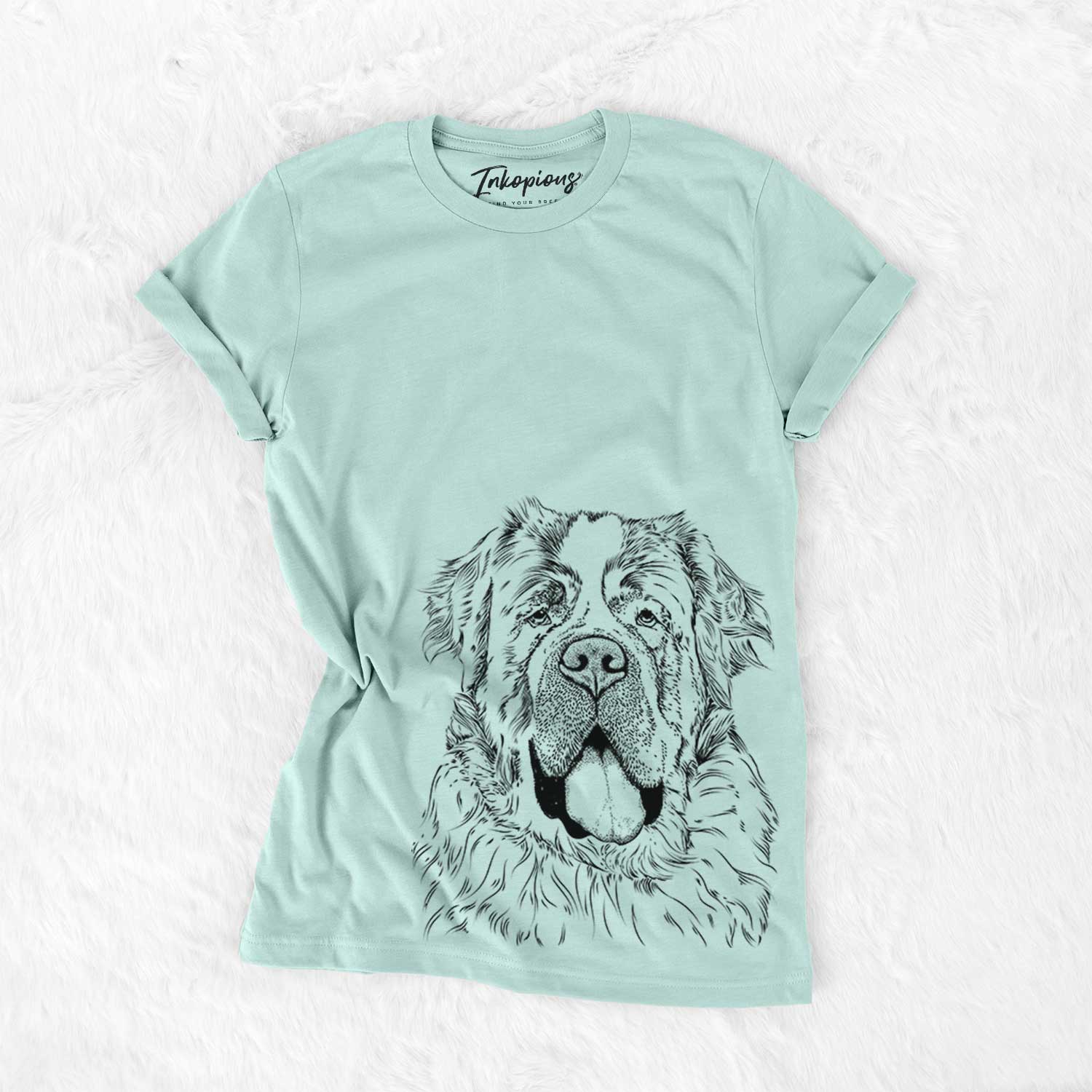 Hoss the Saint Bernard - Bella Canvas Unisex Crewneck