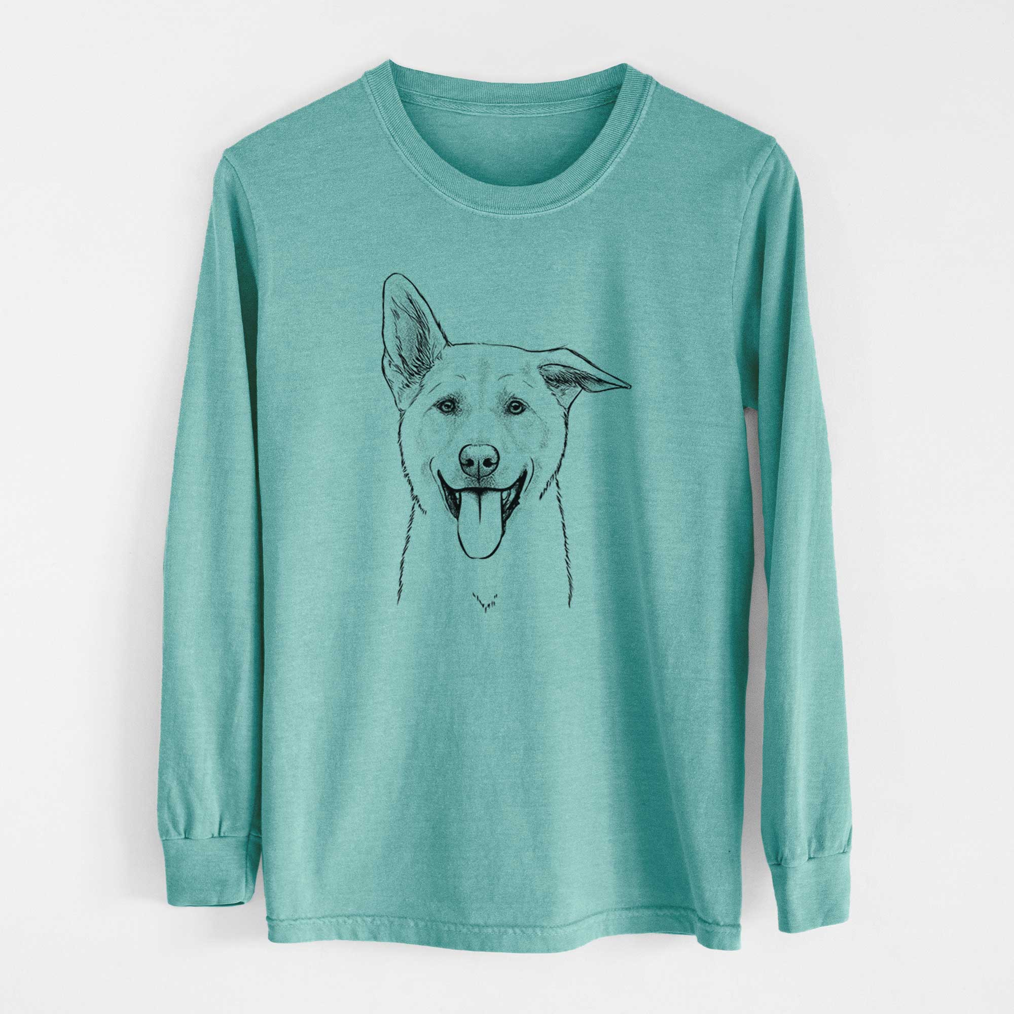 Bare Hoya the Korean Jindo - Heavyweight 100% Cotton Long Sleeve