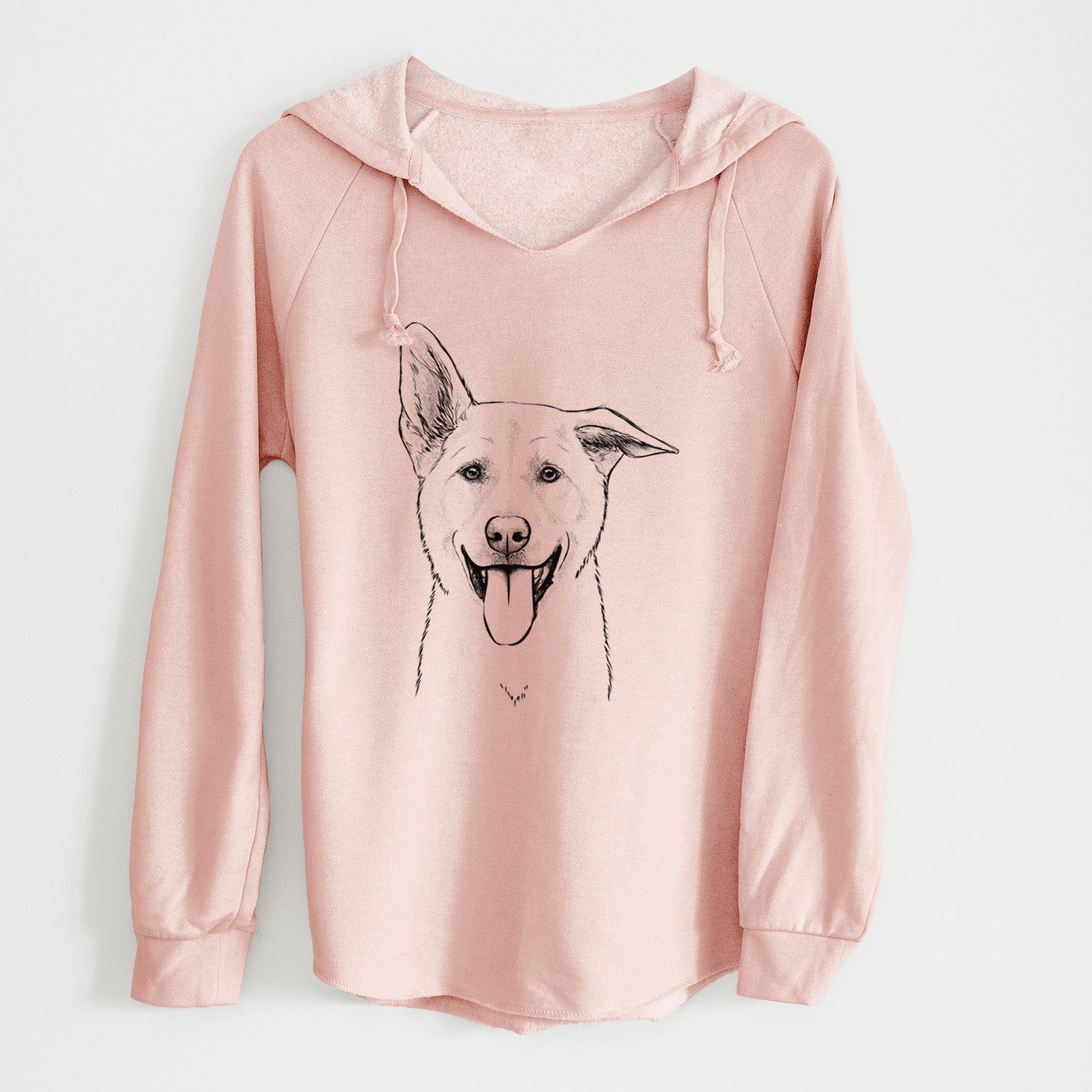 Bare Hoya the Korean Jindo - Cali Wave Hooded Sweatshirt