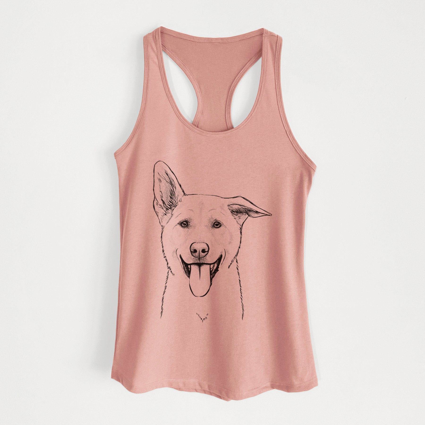 Hoya the Korean Jindo - Women's Racerback Tanktop