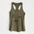 Hoya the Korean Jindo - Women's Racerback Tanktop