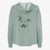 Hoya the Korean Jindo - Women's Cali Wave Zip-Up Sweatshirt