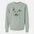 Bare Hoya the Korean Jindo - Unisex Pigment Dyed Crew Sweatshirt