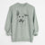 Bare Hoya the Korean Jindo - Unisex Pigment Dyed Crew Sweatshirt