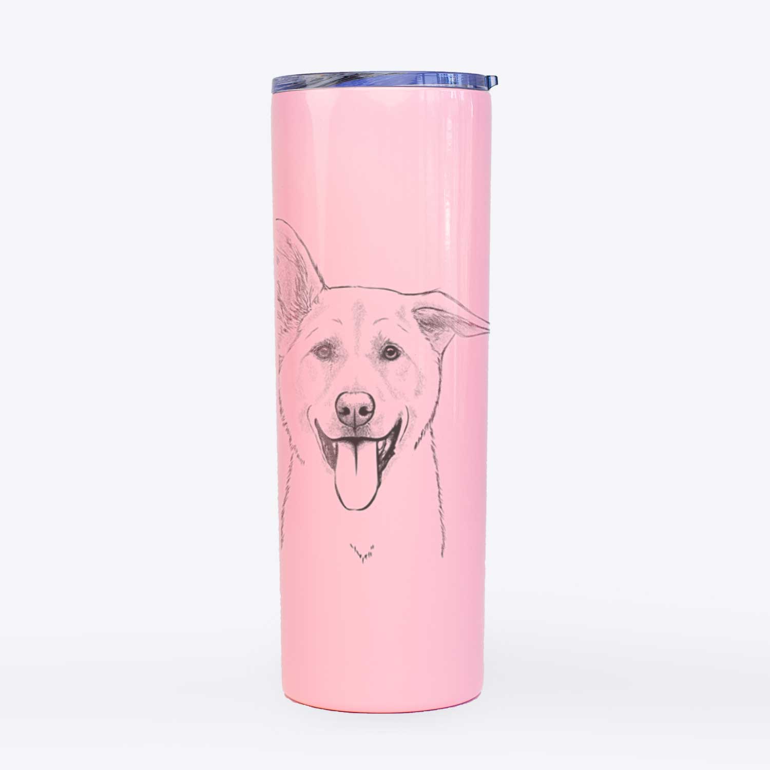 Hoya the Korean Jindo - 20oz Skinny Tumbler