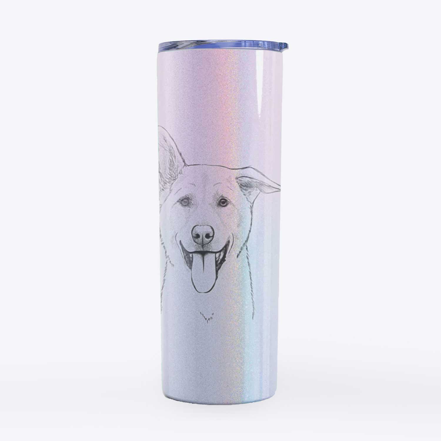 Hoya the Korean Jindo - 20oz Skinny Tumbler