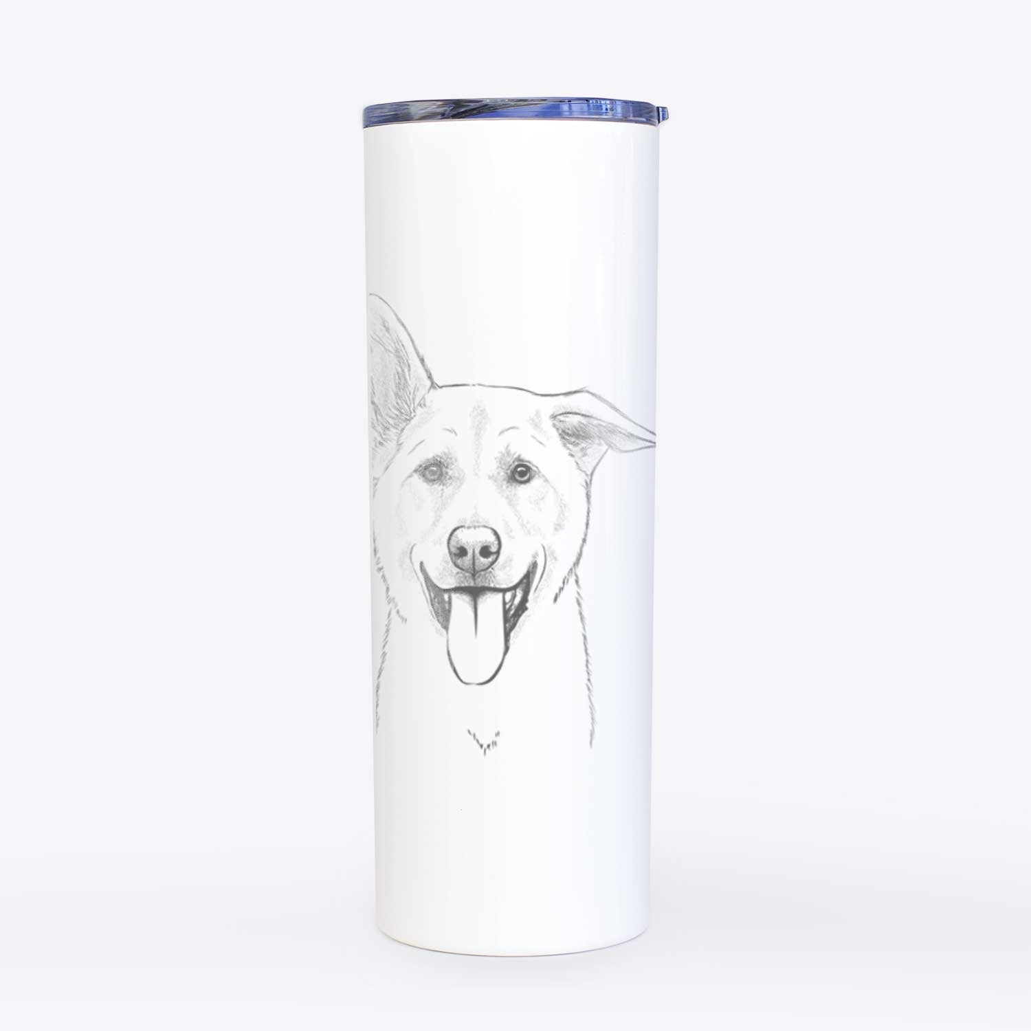 Hoya the Korean Jindo - 20oz Skinny Tumbler