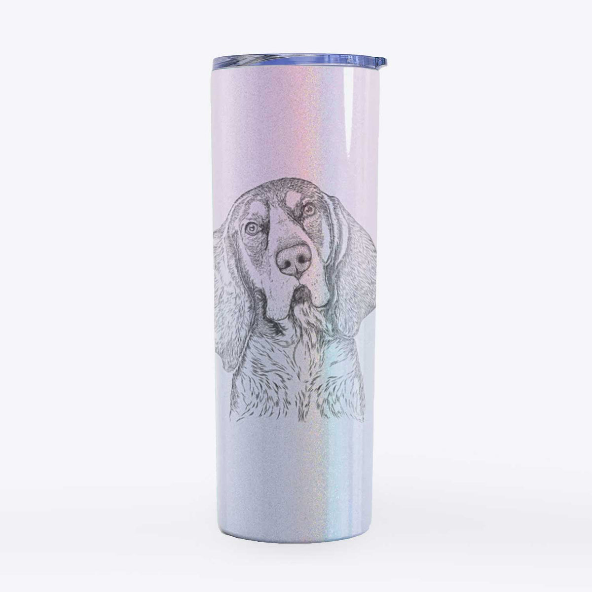 Huck the Bluetick Coonhound - 20oz Skinny Tumbler