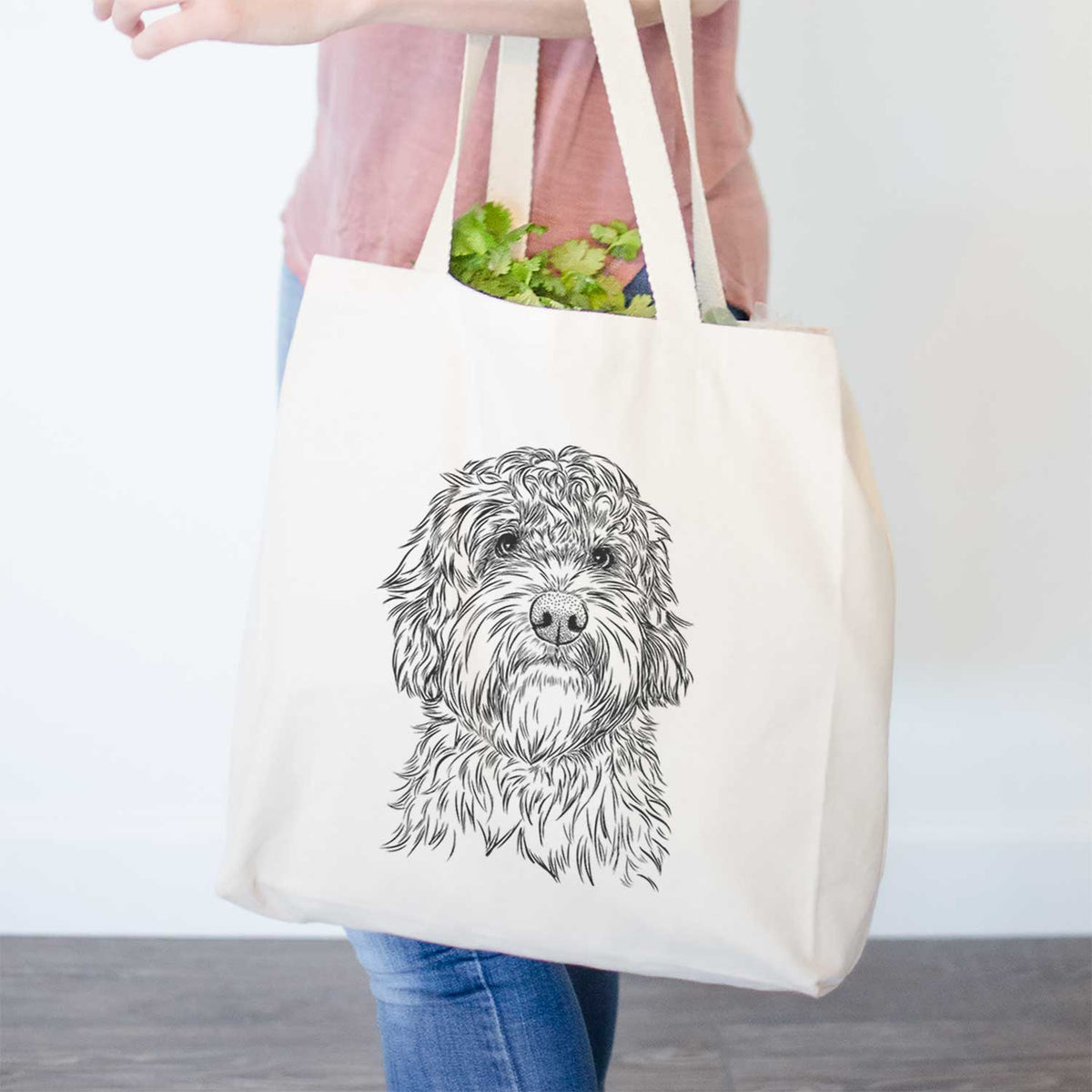 Huckleberry the Australian Labradoodle - Tote Bag