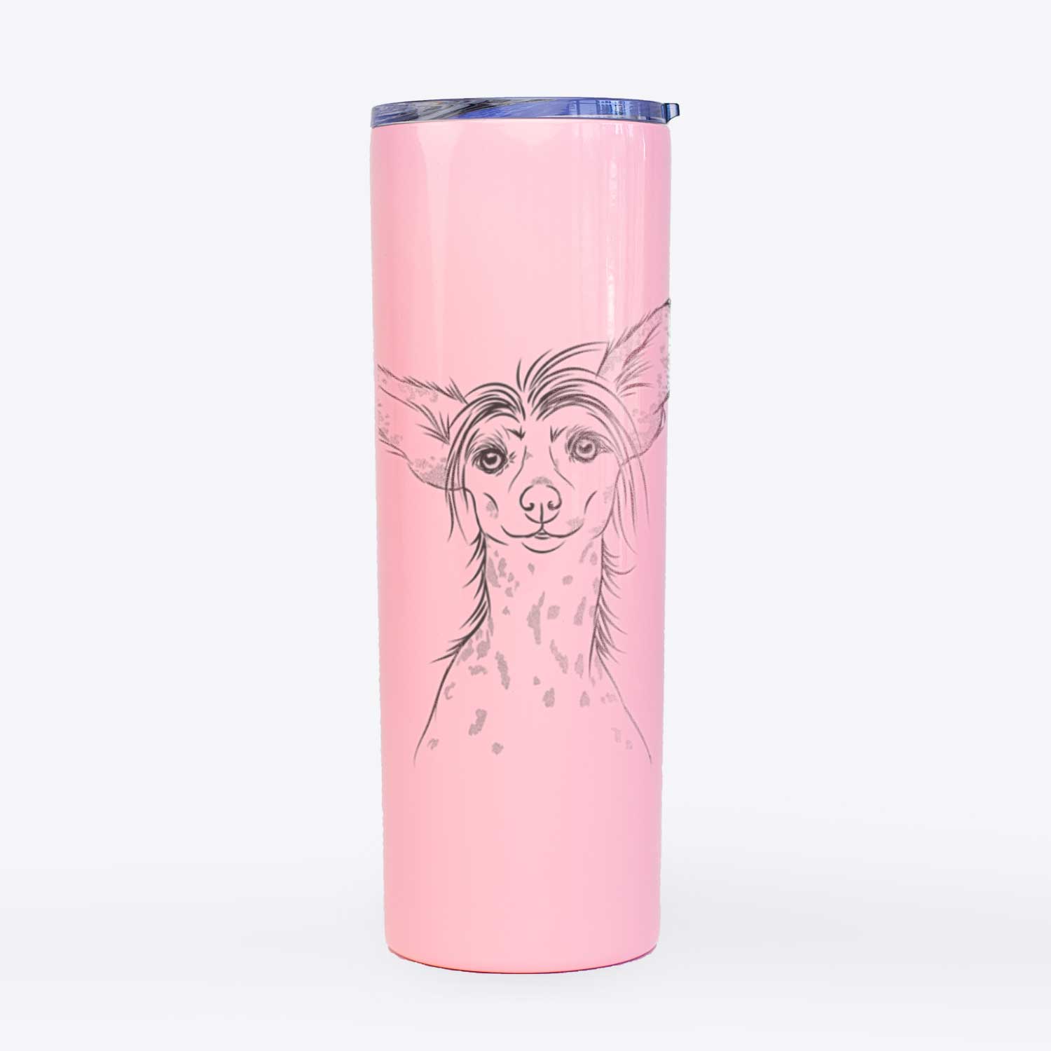 Hudson the Chinese Crested - 20oz Skinny Tumbler