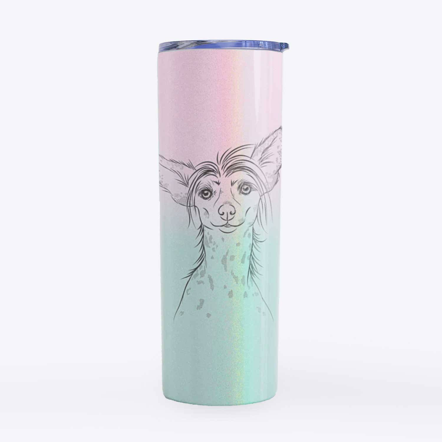 Hudson the Chinese Crested - 20oz Skinny Tumbler