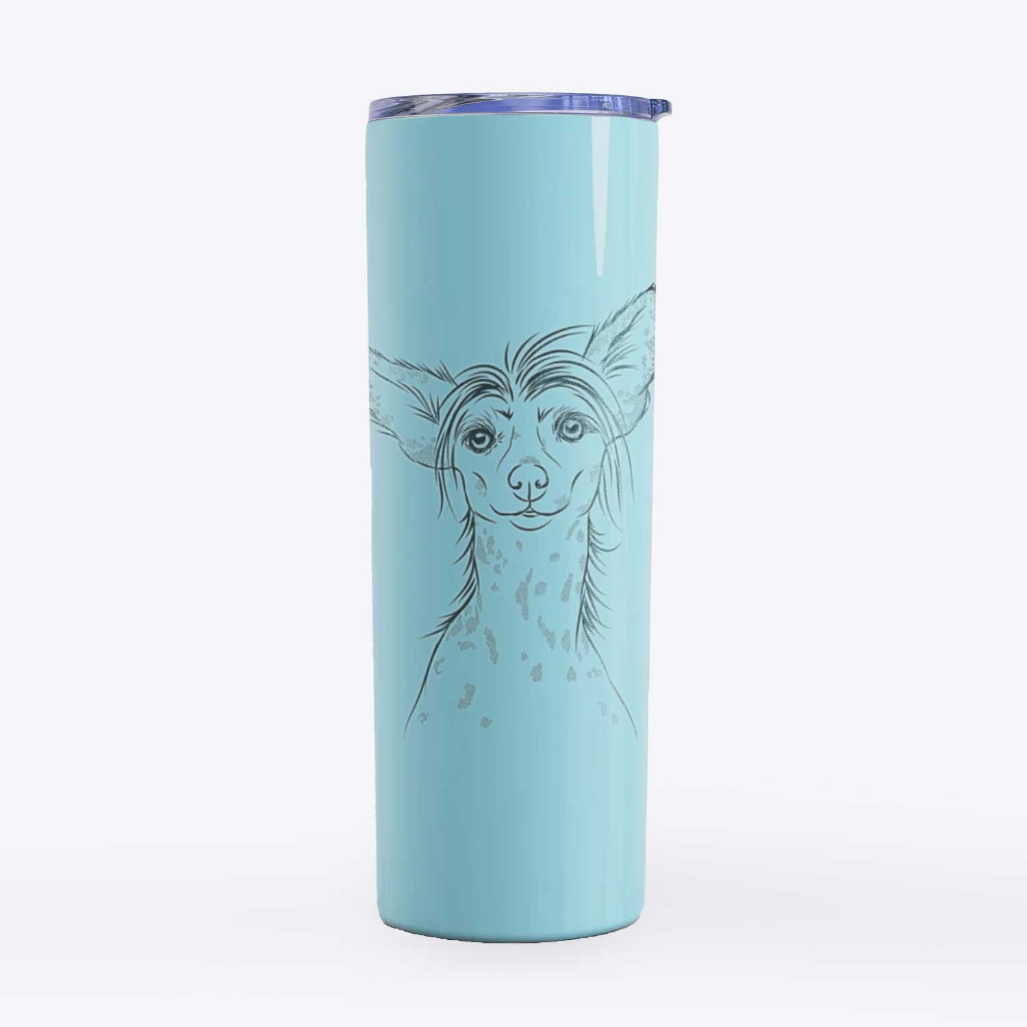 Hudson the Chinese Crested - 20oz Skinny Tumbler