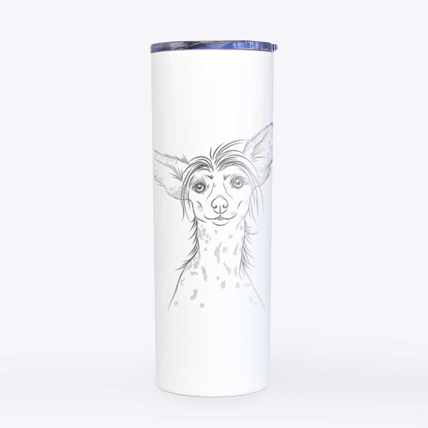 Hudson the Chinese Crested - 20oz Skinny Tumbler