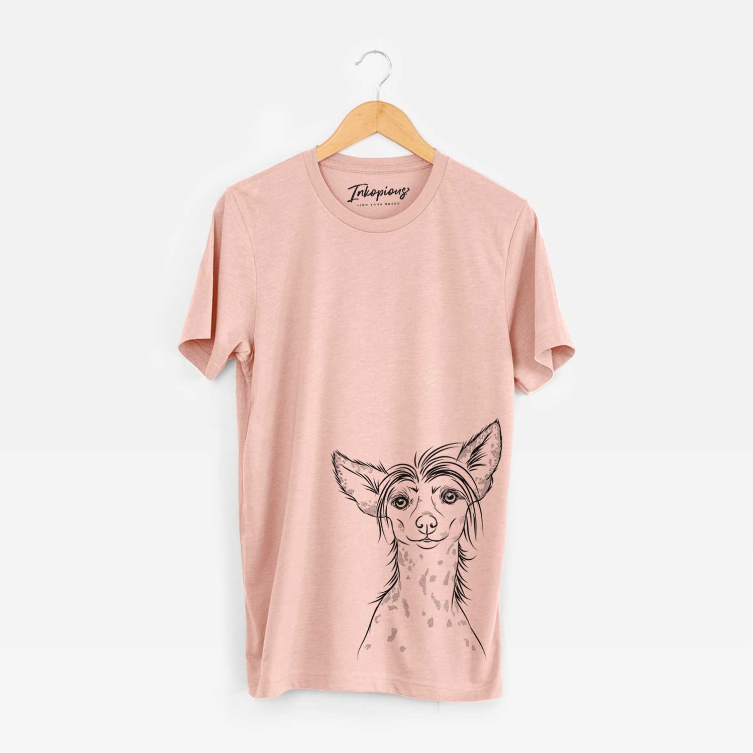 Bare Hudson the Chinese Crested - Unisex Crewneck