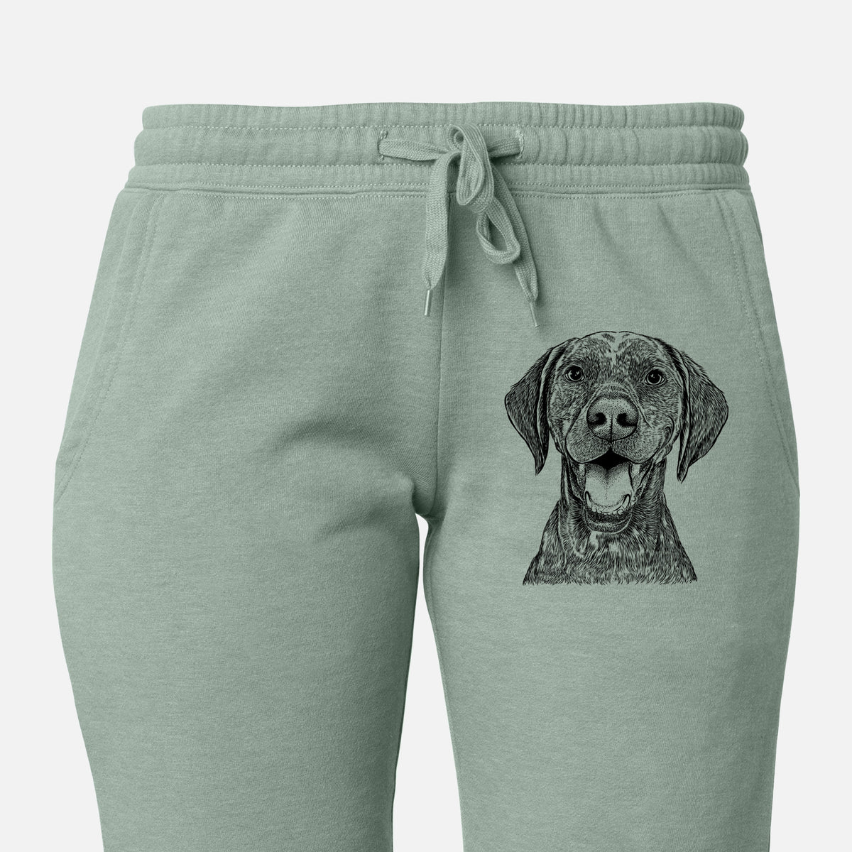 Hudson the German Shorthaired Pointer - Women&#39;s Cali Wave Joggers